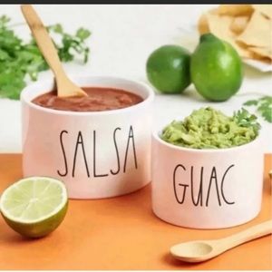 Rae Dunn salsa and guac set NEW!